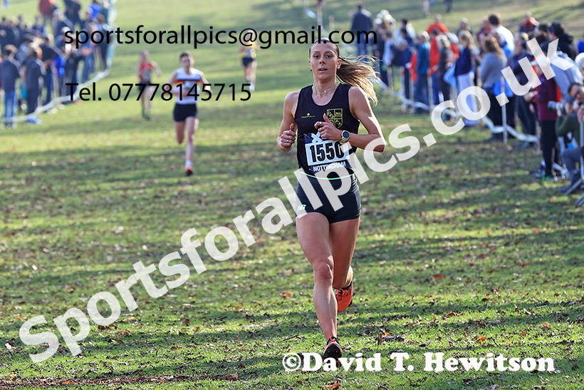 Senior womens 2025 UK CAU Inter Counties Cross Country Champs., Wollaton Park, Nottingham. Photo: David T. Hewitson/Sports for All Pics